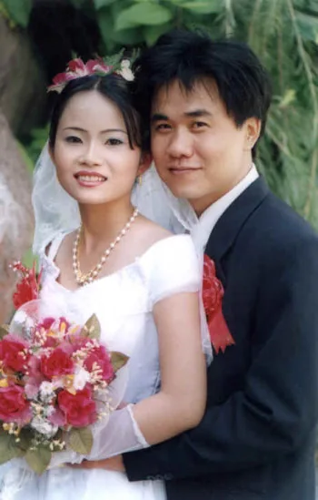 原網站成功案例中的夫妻人物合影